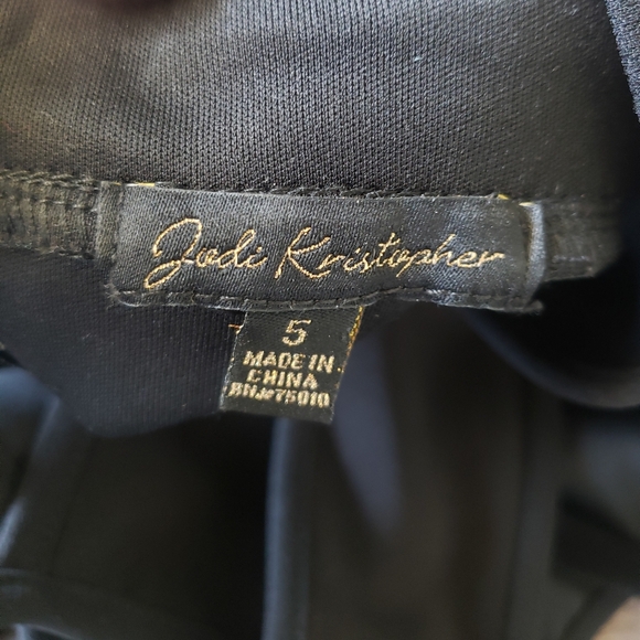 Jodi Kristopher Cocktail Black Dress - Picture 3 of 3